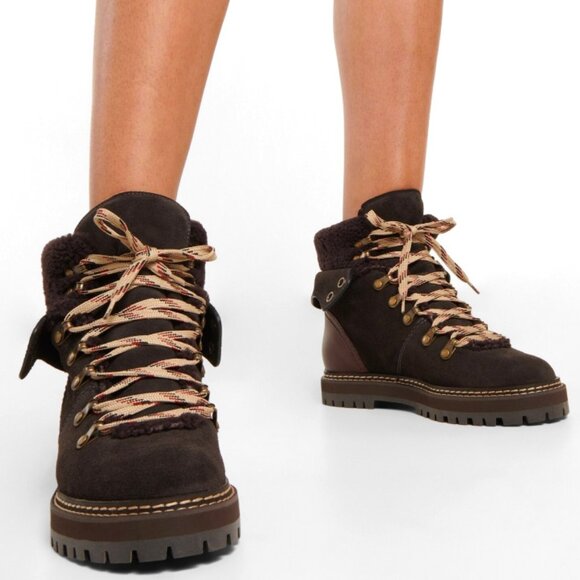 See By Chloe Hiking Boots "EUC" - Picture 1 of 16